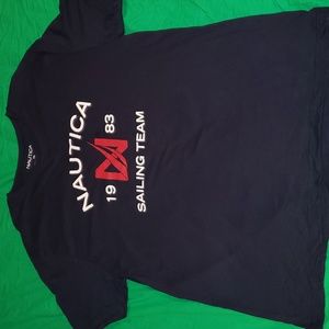 Nautica 1983 Sailing Team Tshirt Size XXL Blue
